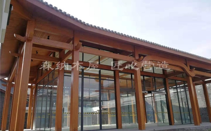 安仁镇新公馆木结构中厅项目